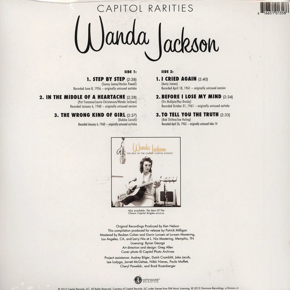 Wanda Jackson - Capitol Rarities