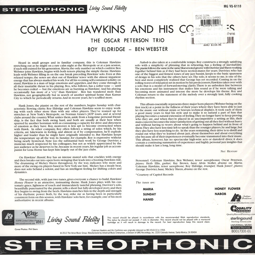 Coleman Hawkins - Coleman Hawkins & Confreres
