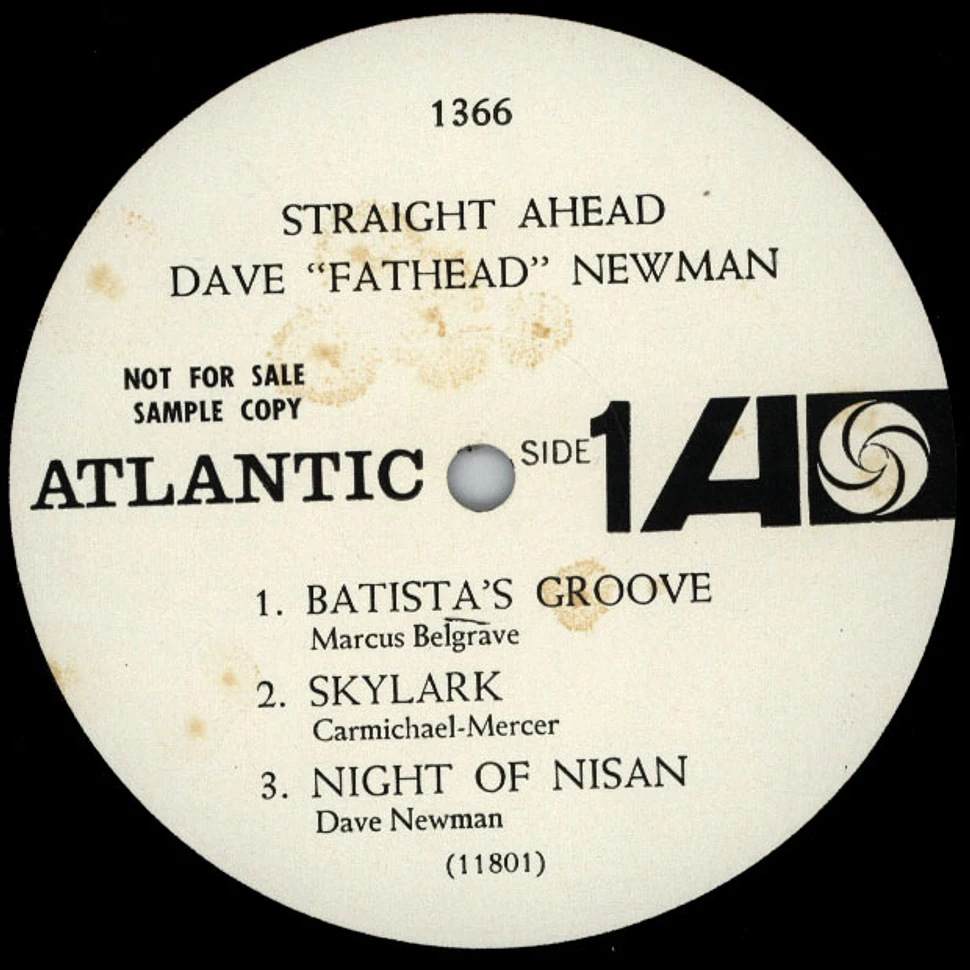 Dave Newman - Straight Ahead