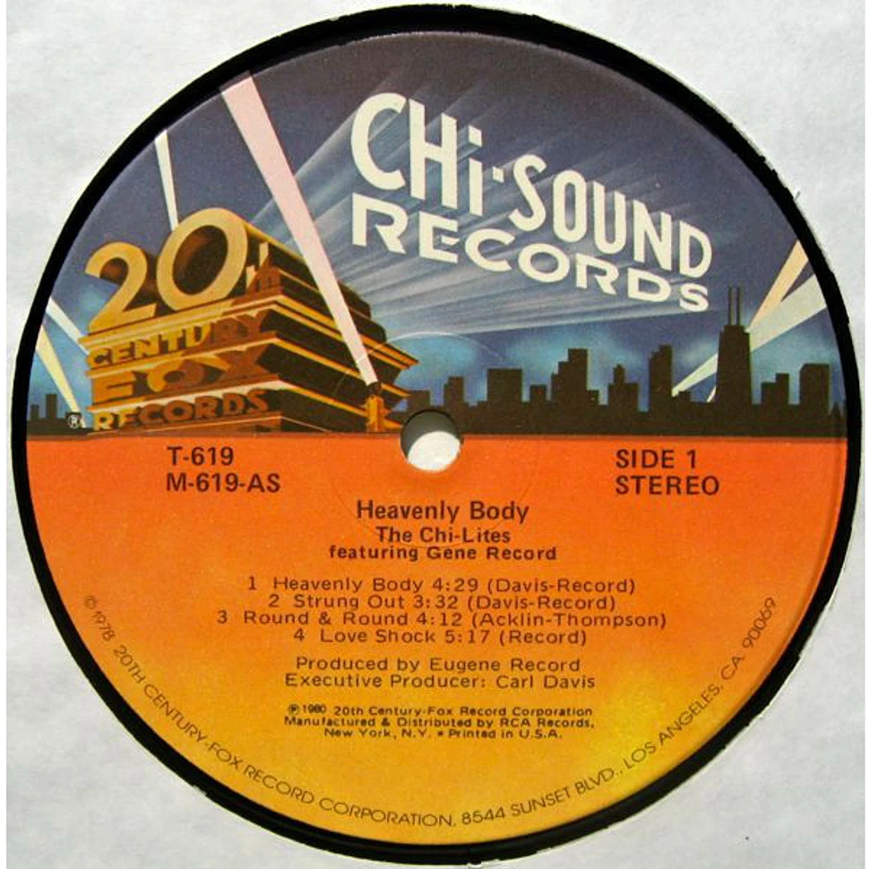 The Chi-Lites Featuring Eugene Record - Heavenly Body