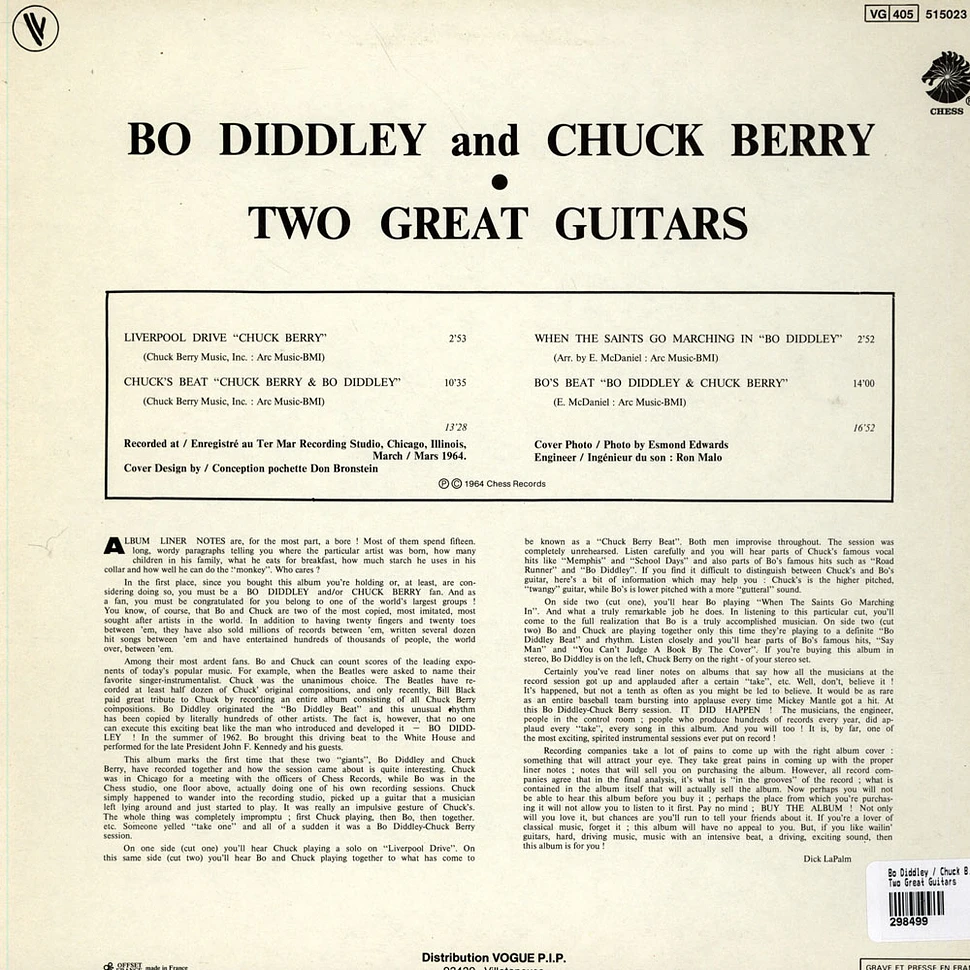 Bo Diddley / Chuck Berry - Two Great Guitars