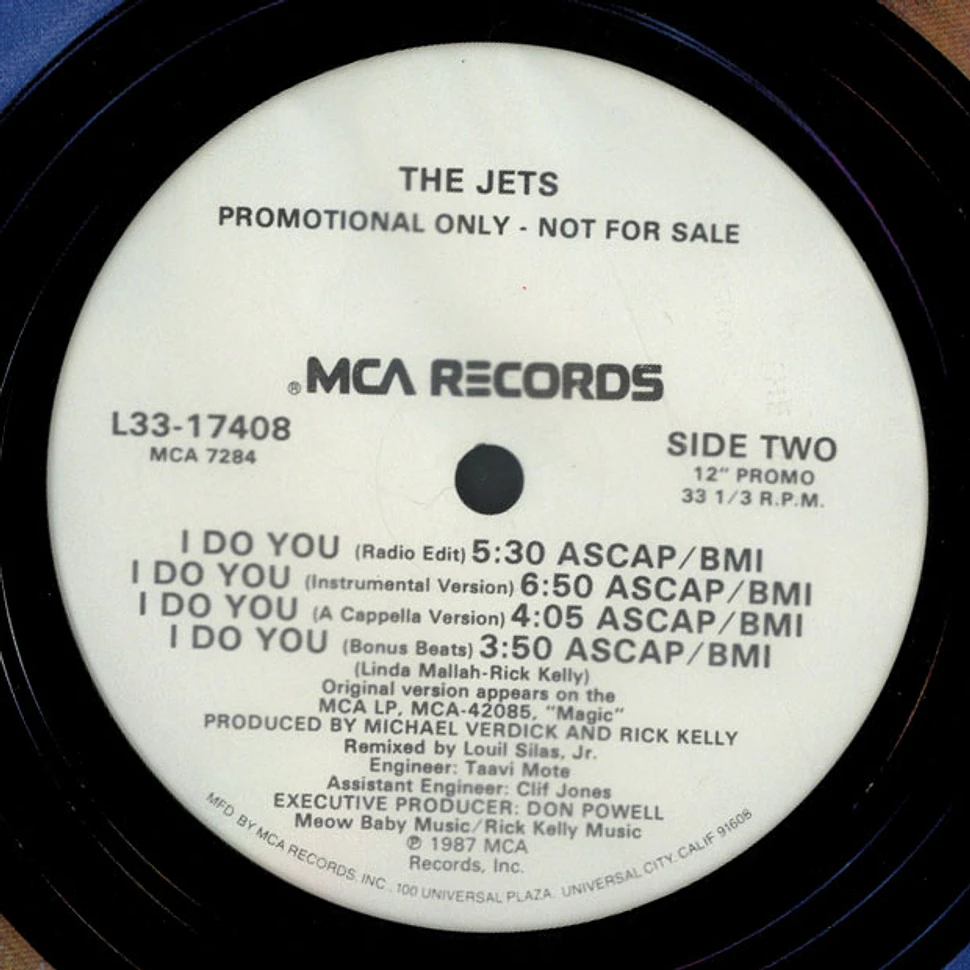 The Jets - I Do You