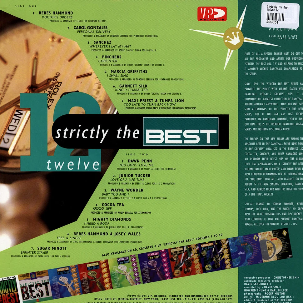 Strictly The Best - Volume 12
