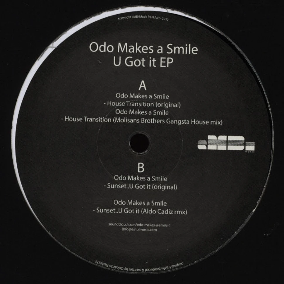 Odo Makes A Smile - U Got it EP