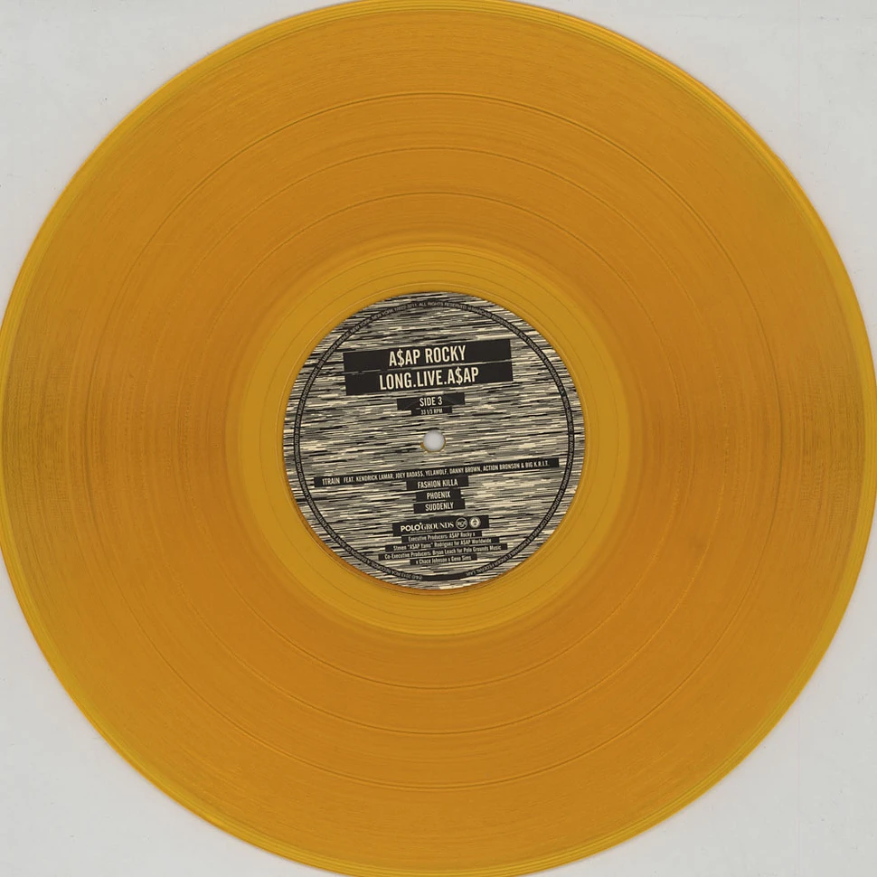 A$AP Rocky - Long.Live.A$AP Orange Vinyl Edition