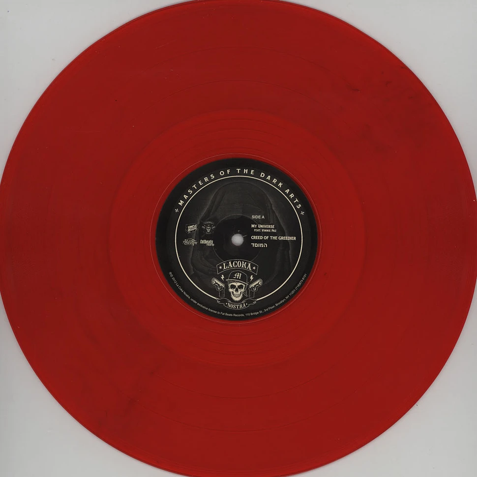 La Coka Nostra - Masters Of The Dark Arts Red Vinyl Version