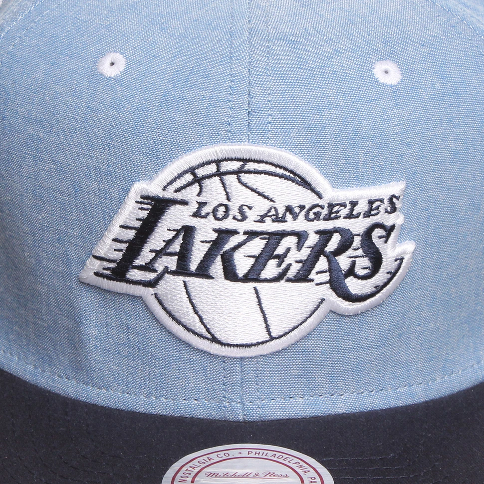 Mitchell & Ness - LA Lakers NBA Chambray 2 Snapback Cap