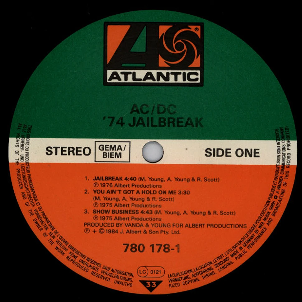 AC/DC - 74 jailbreak