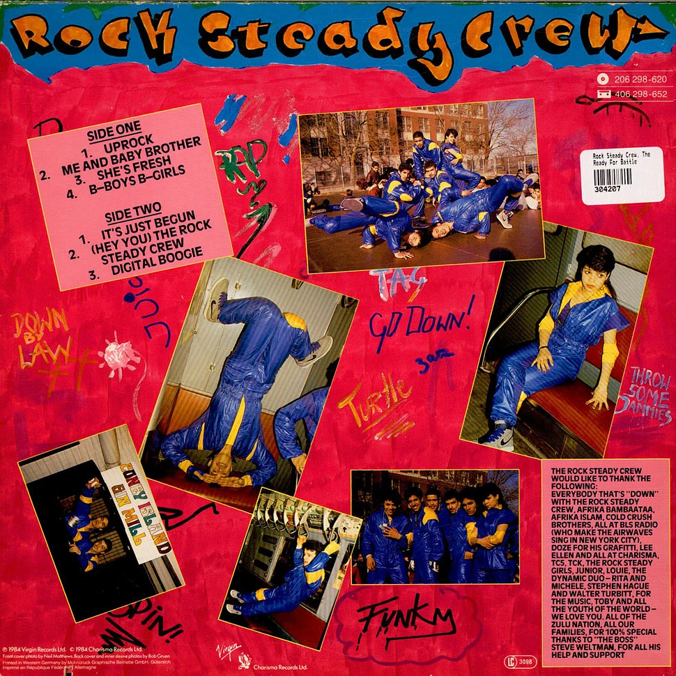 The Rock Steady Crew - Ready For Battle
