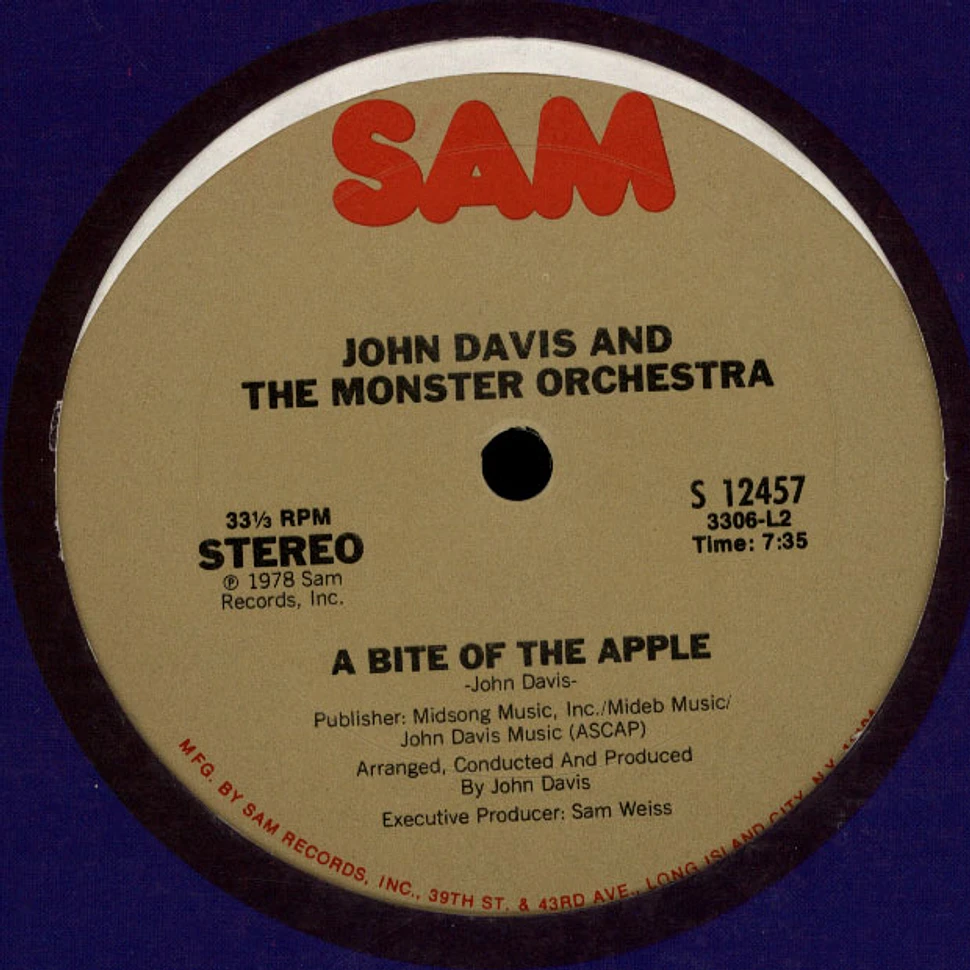 John Davis & The Monster Orchestra - Ain't That Enough For You / A Bite Of The Apple