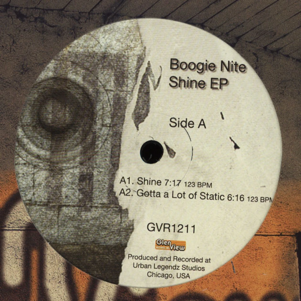 Boogie Nite - Shine EP