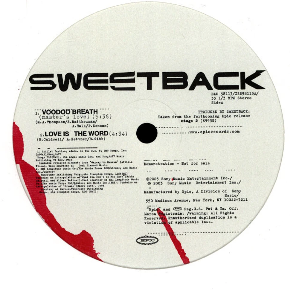 Sweetback - Stage [2] Album Sampler
