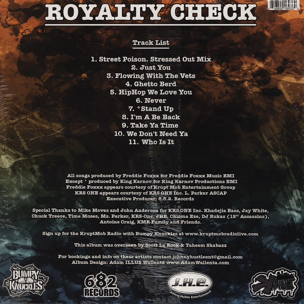 Krs-One & Bumpy Knuckles - Royalty Check