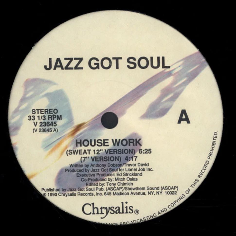 Jazz Got Soul - House Work