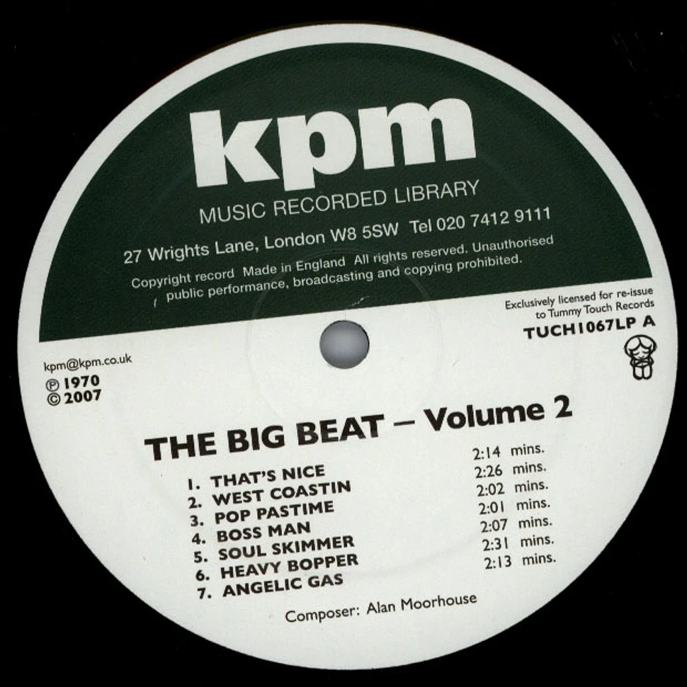 Alan Moorhouse - The Big Beat - Volume 2