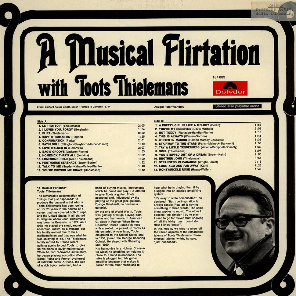 Toots Thielemans - A Musical Flirtation With Toots Thielemans
