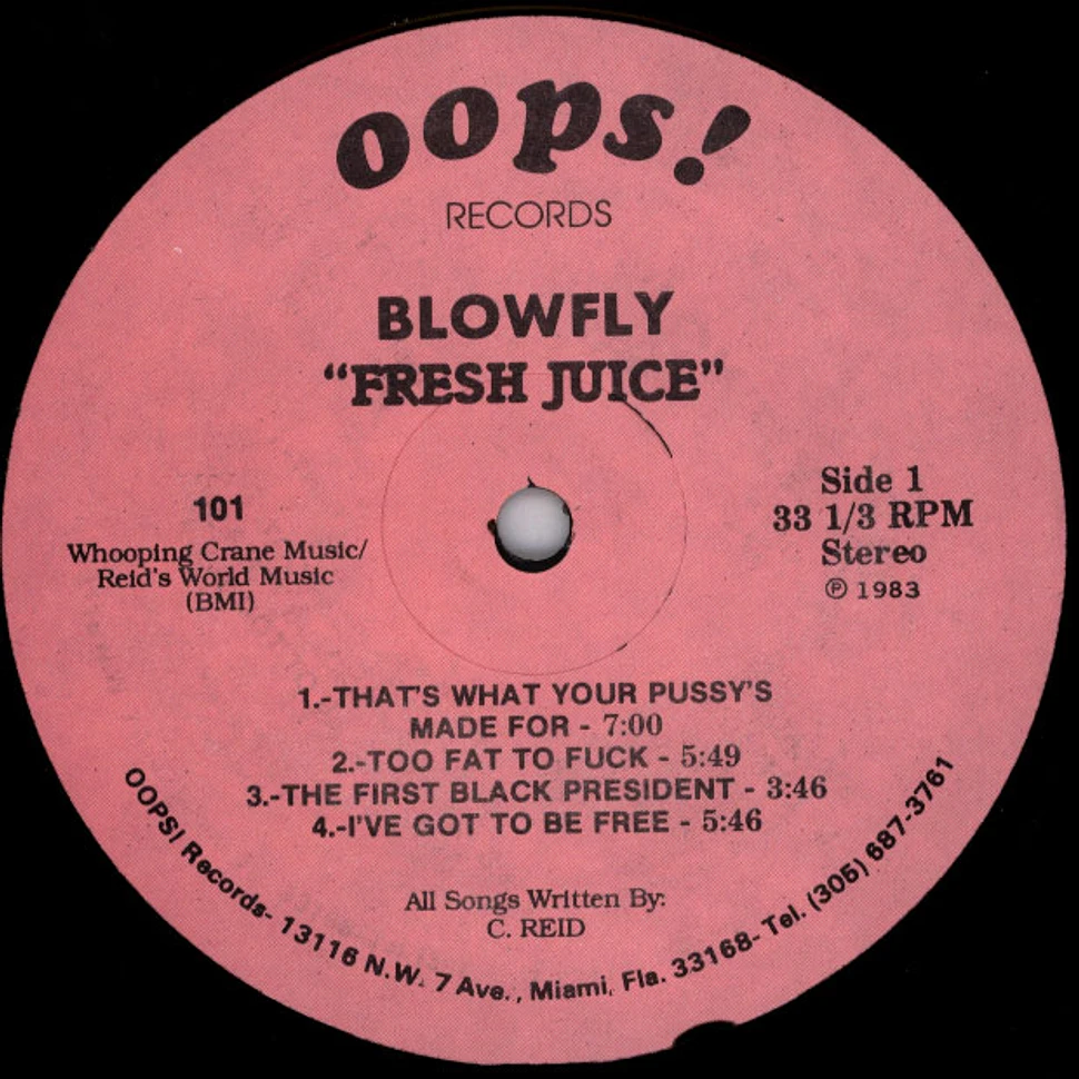 Blowfly - Fresh Juice