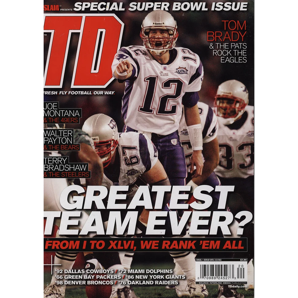 Slam Magazine presents - TD - Fresh Fly Football Our Way - Special Super Bowl Issue 2013