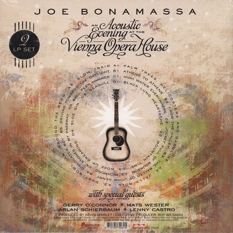 Joe Bonamassa - An Acoustic Evening At The Vienna Opera