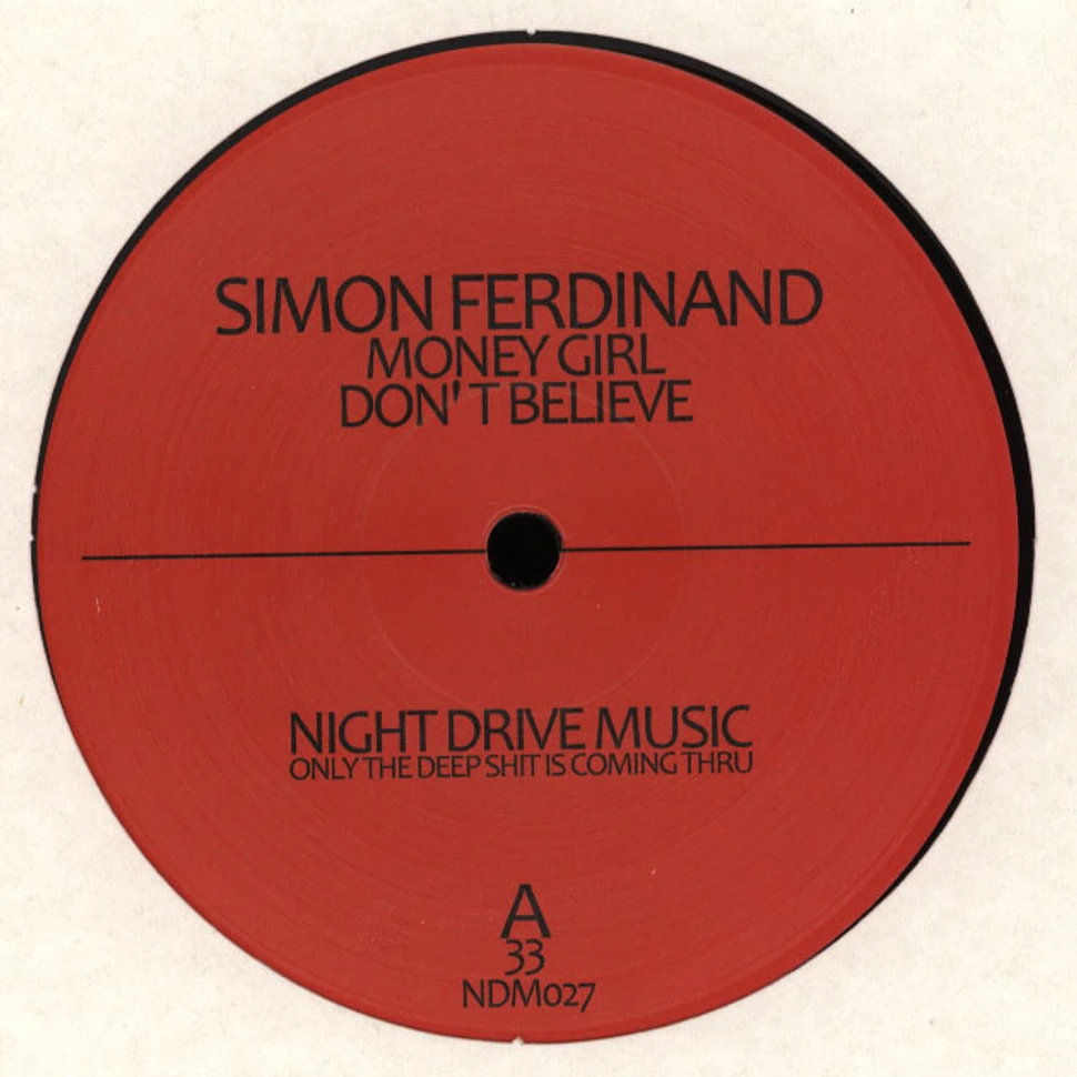 Simon Ferdinand - Dont Believe EP