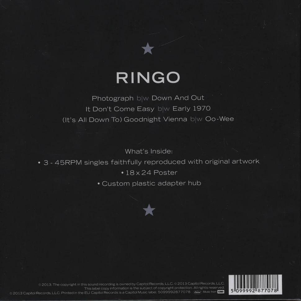 Ringo Starr - 45 Rpm Singles Box