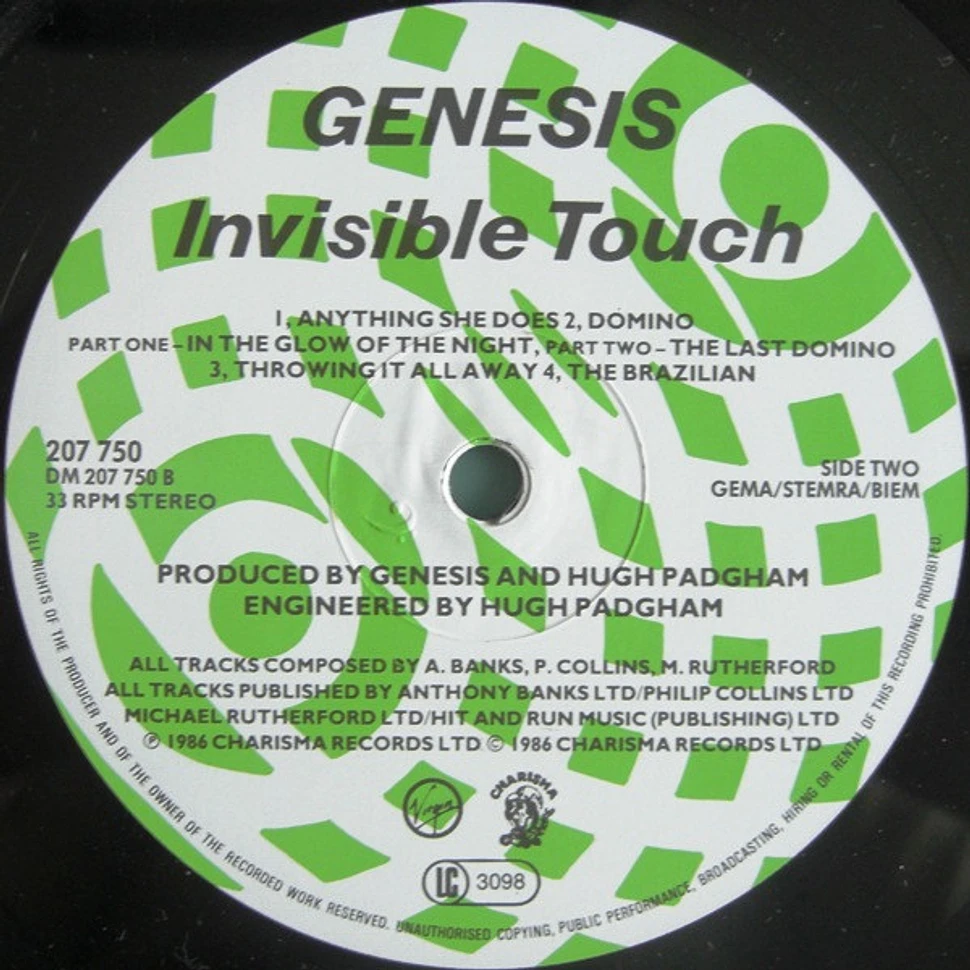 Genesis - Invisible Touch