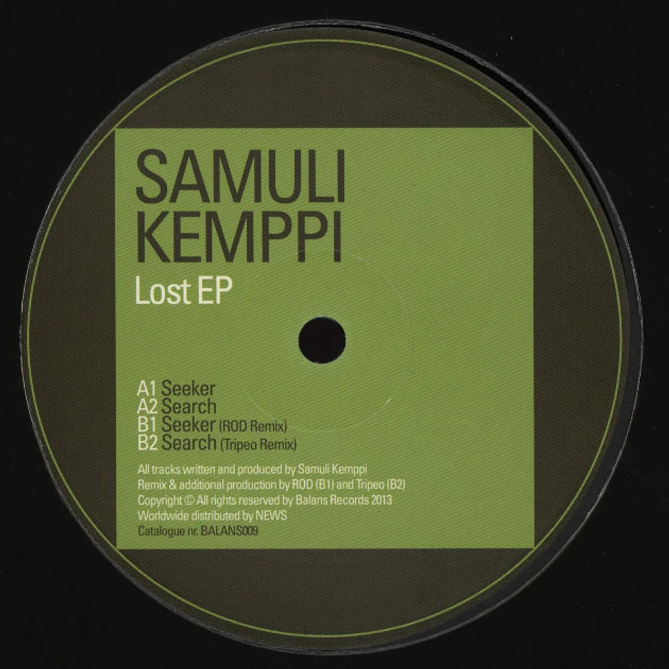 Samuli Kemppi - Lost EP Remixes