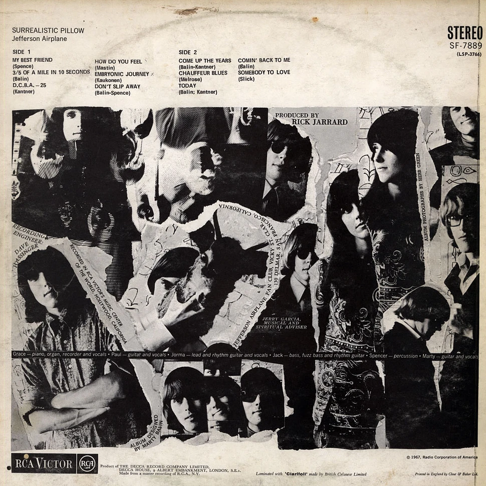 Jefferson Airplane - Surrealistic Pillow