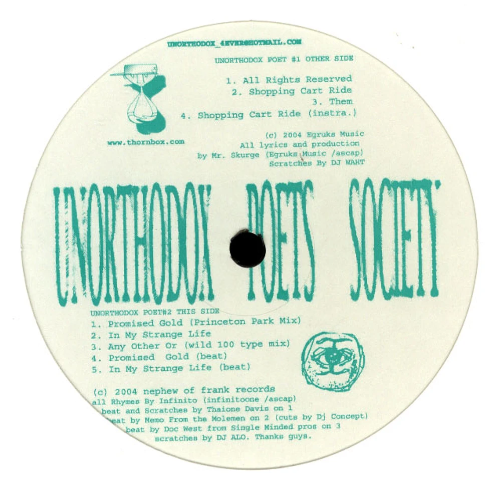 Unorthodox Poets Society - Unorthodox Poets Society