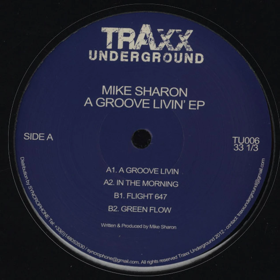 Mike Sharon - A Groove Livin’ EP