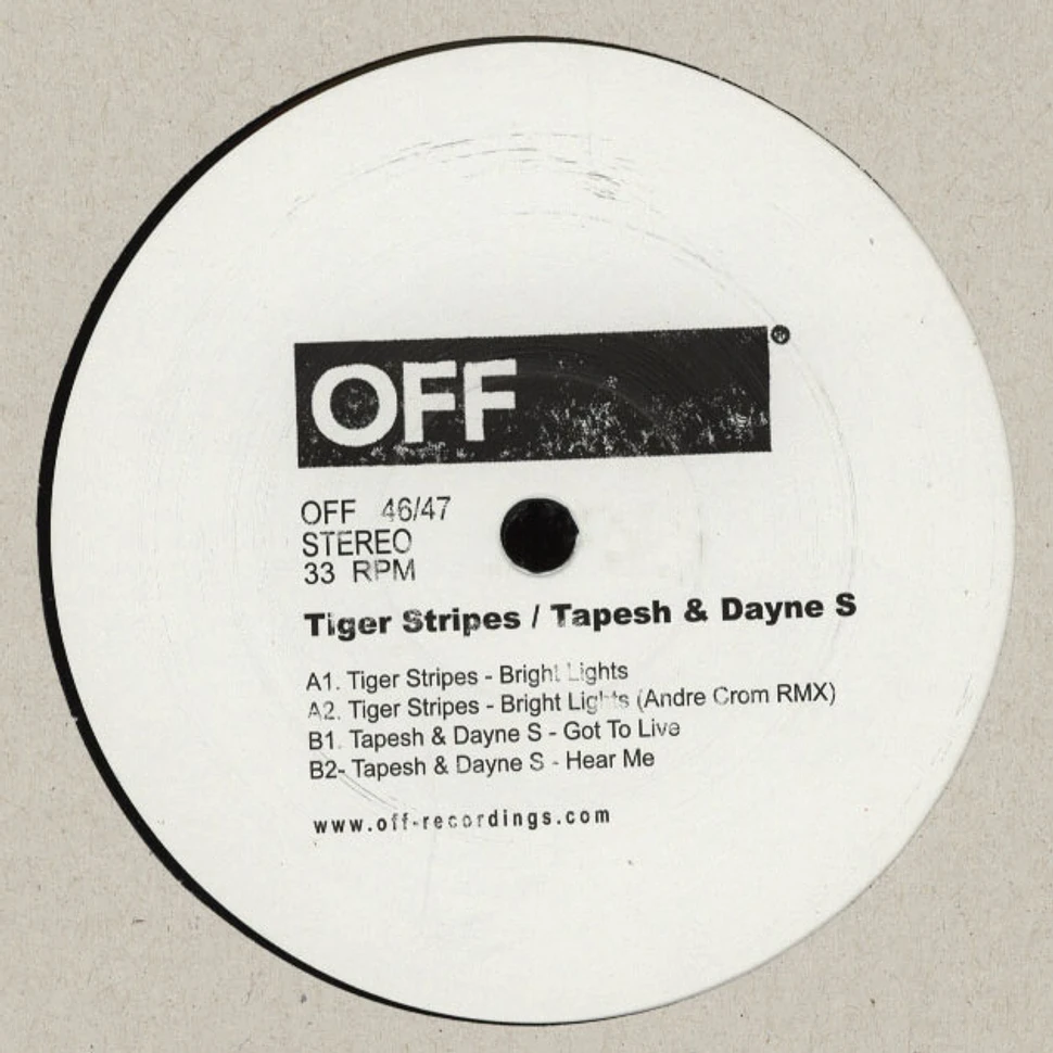 Tiger Stripes / Tapesh & Dayne S - Bright Lights