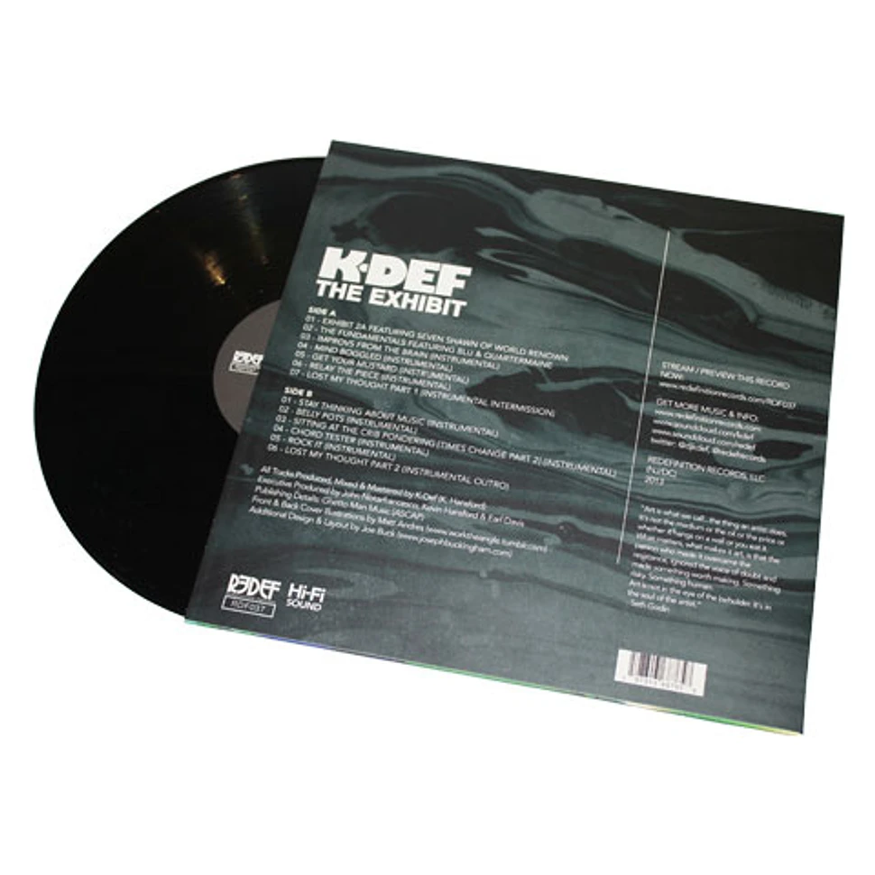 K-Def - The Exhibit Black Vinyl Edition