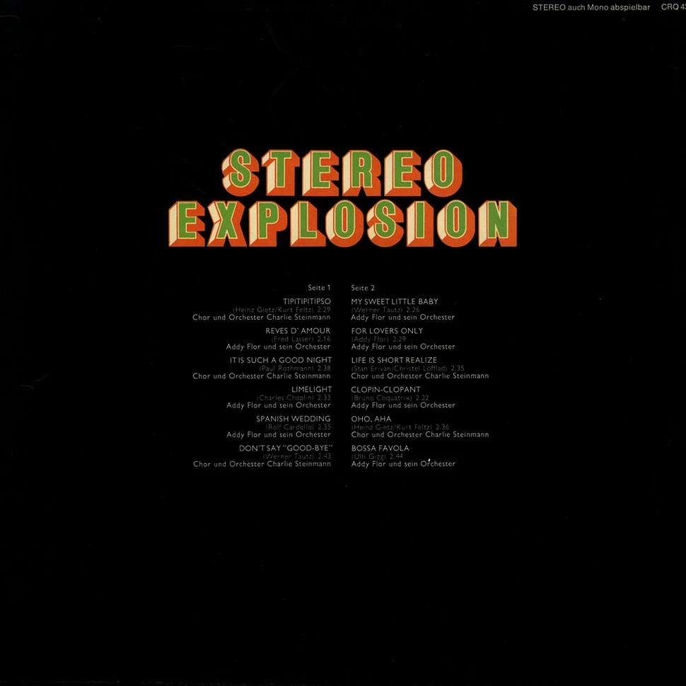 Orchester Charlie Steinmann - Stereo Explosion