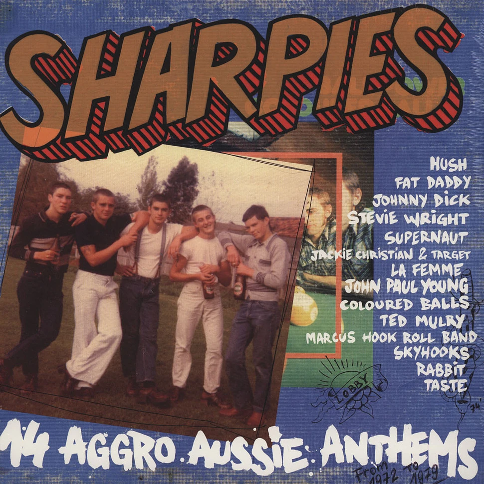 V.A. - Sharpies - 14 Aggro Aussie Anthems From 1972 To 1979