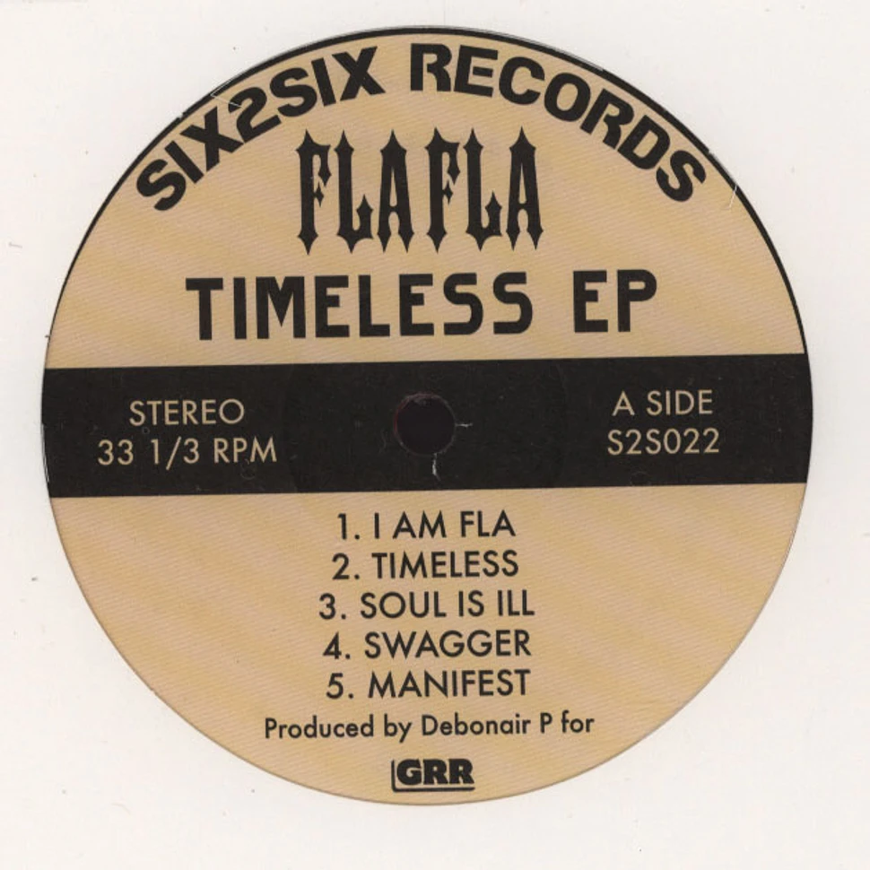 Fla Fla (Sparrow) & Debonair P - Timeless EP Red Vinyl Edition