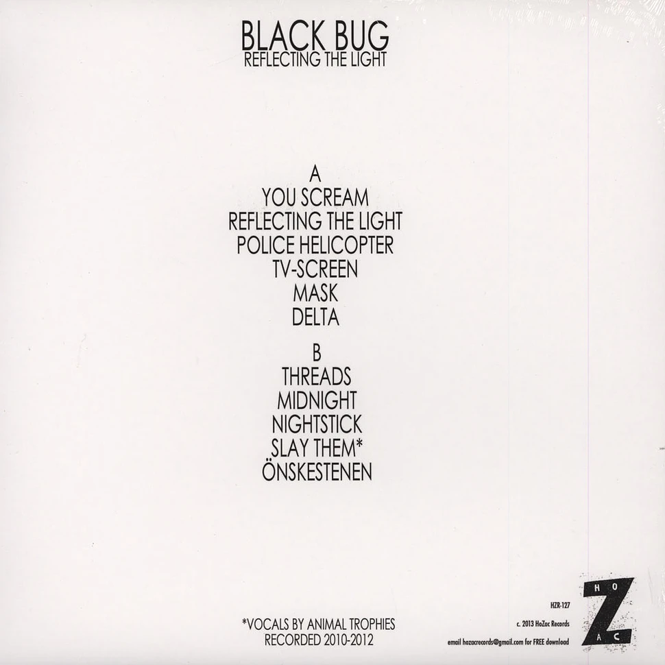 Black Bug - Reflecting The Light
