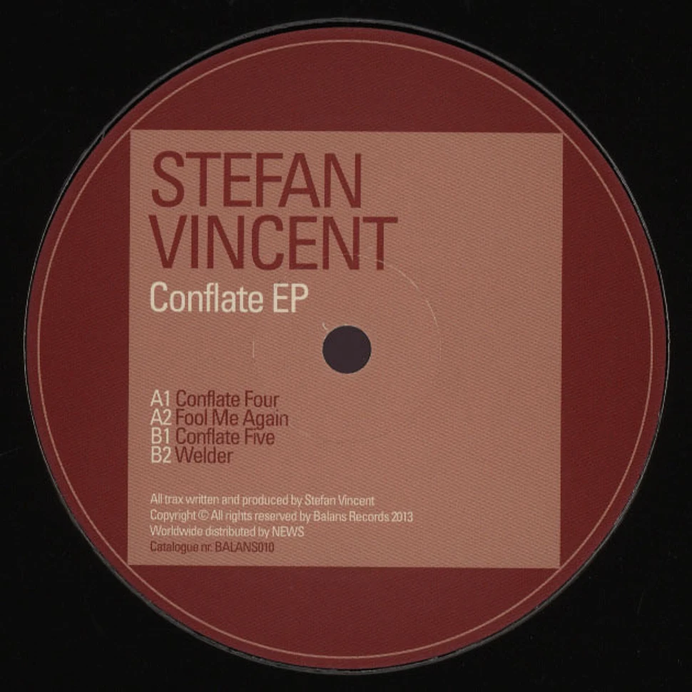 Stefan Vincent - Conflate EP