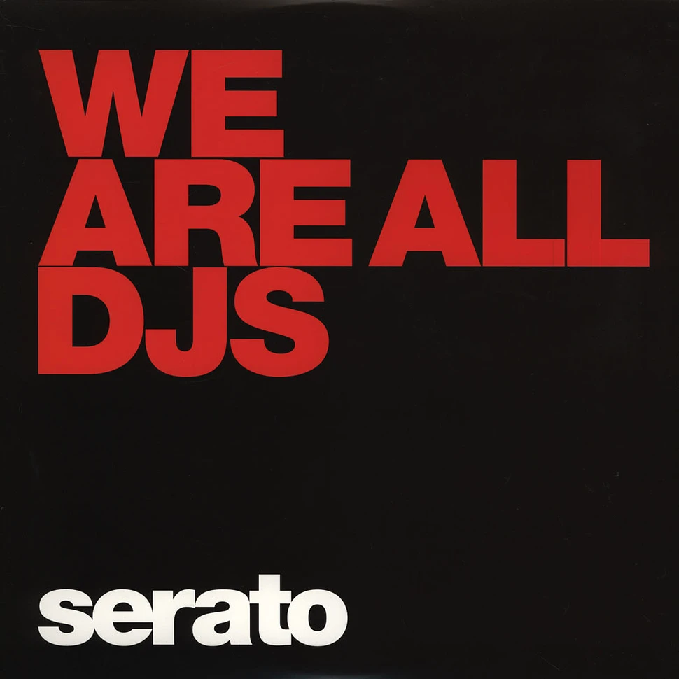 Serato - Control Vinyl Performance Series BLACK We are All DJs