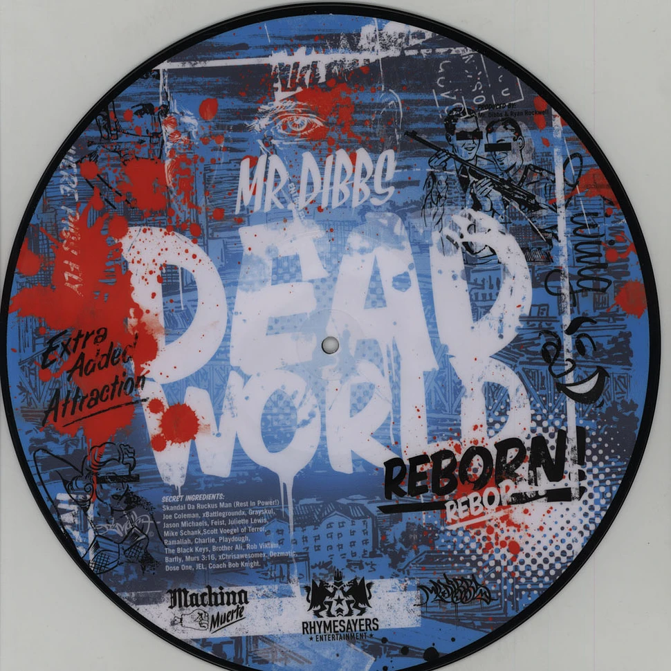 Mr. Dibbs - Dead World Reborn Picture Disc Edition