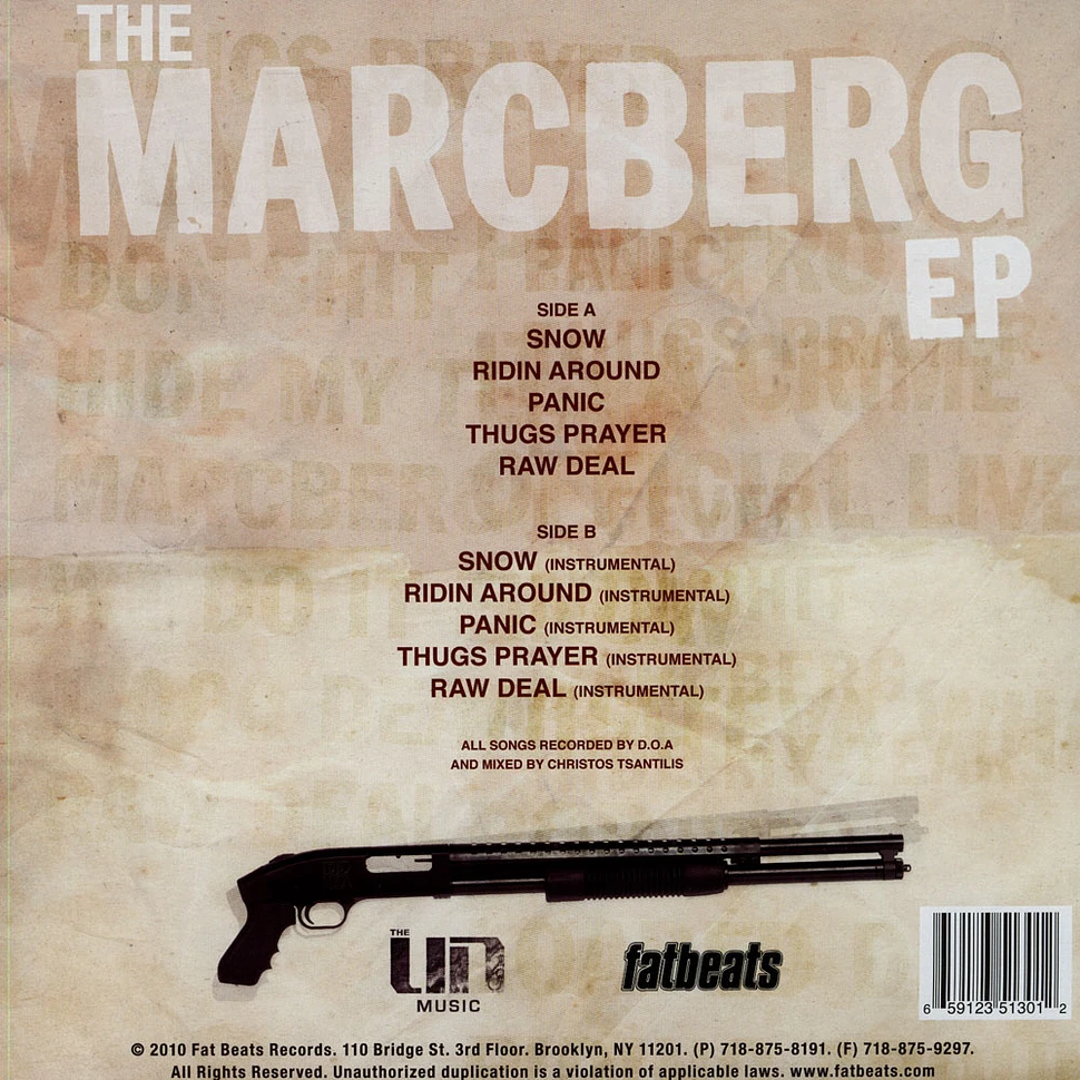 Roc Marciano - The Marcberg EP