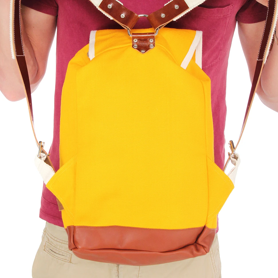 YKRA - Matra Mini Leather Strap & Bottom Backpack