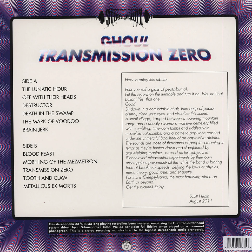 Ghoul - Transmission Zero