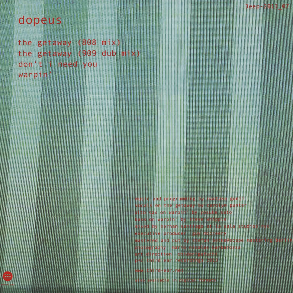 Dopeus - The Getaway EP