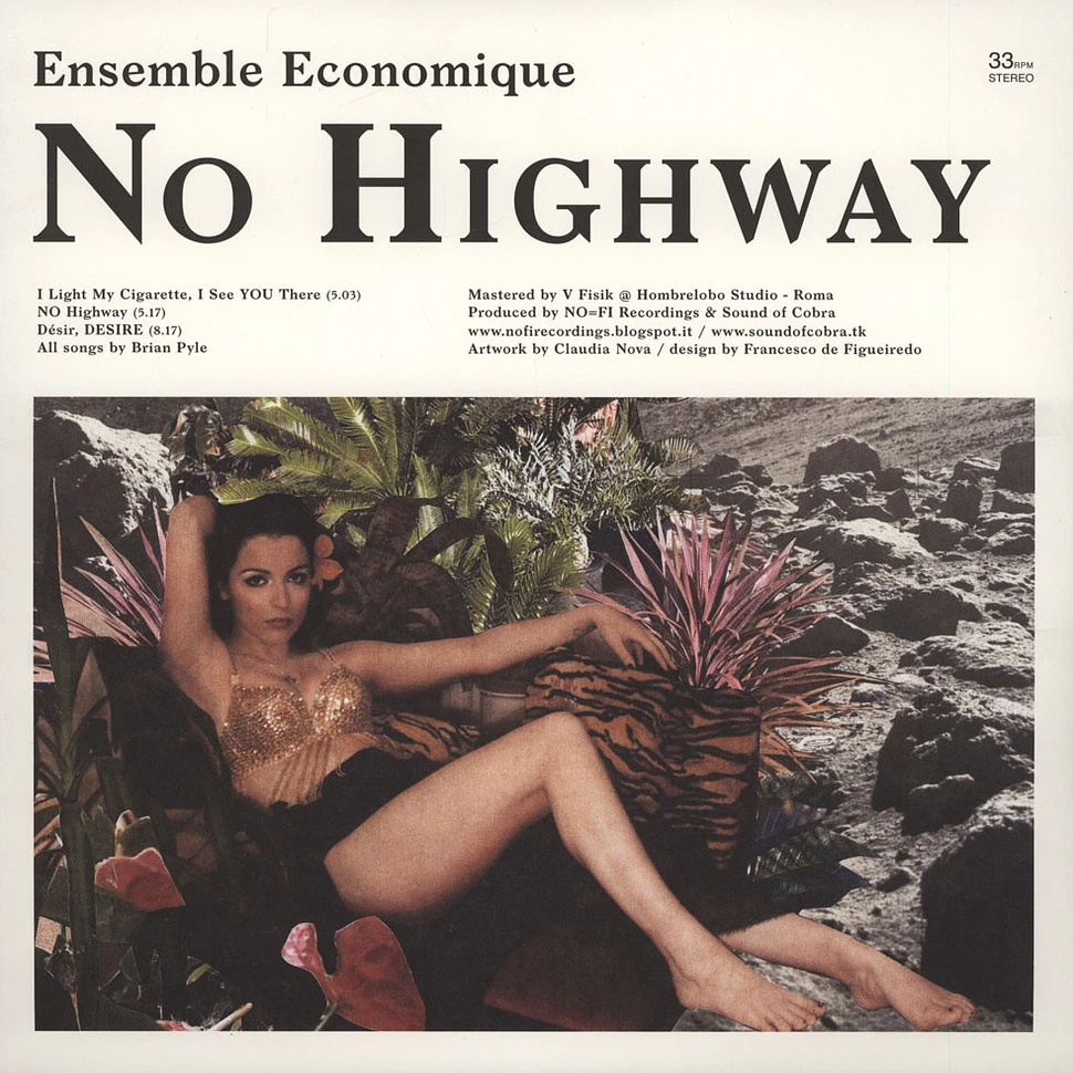 Ensemble Economique / Heroin In Tahiti - Split LP