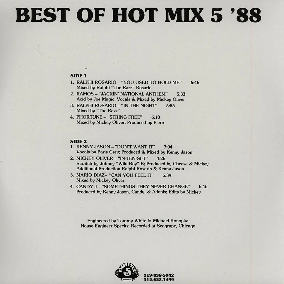 V.A. - Best Of Hot Mix 5 '88