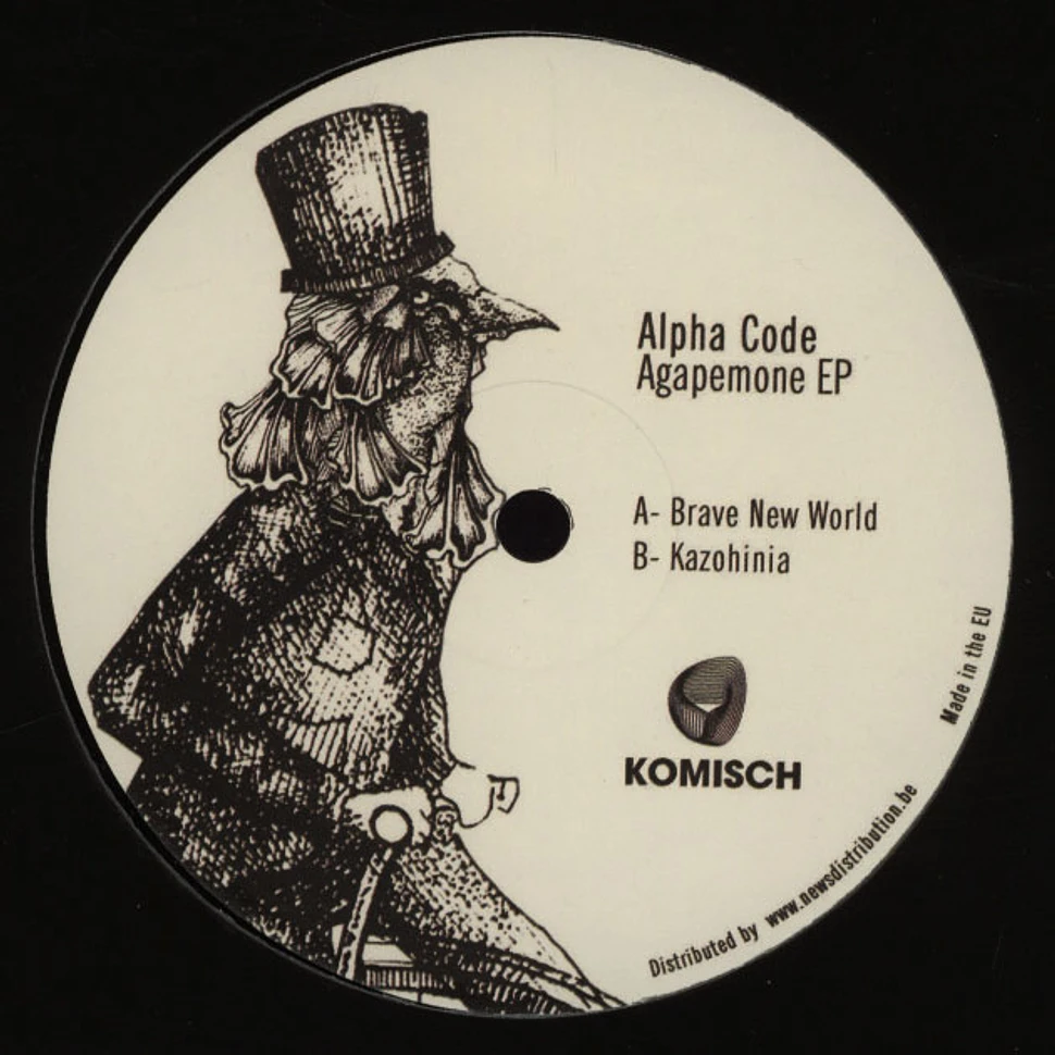 Alpha Code - Agapemone EP