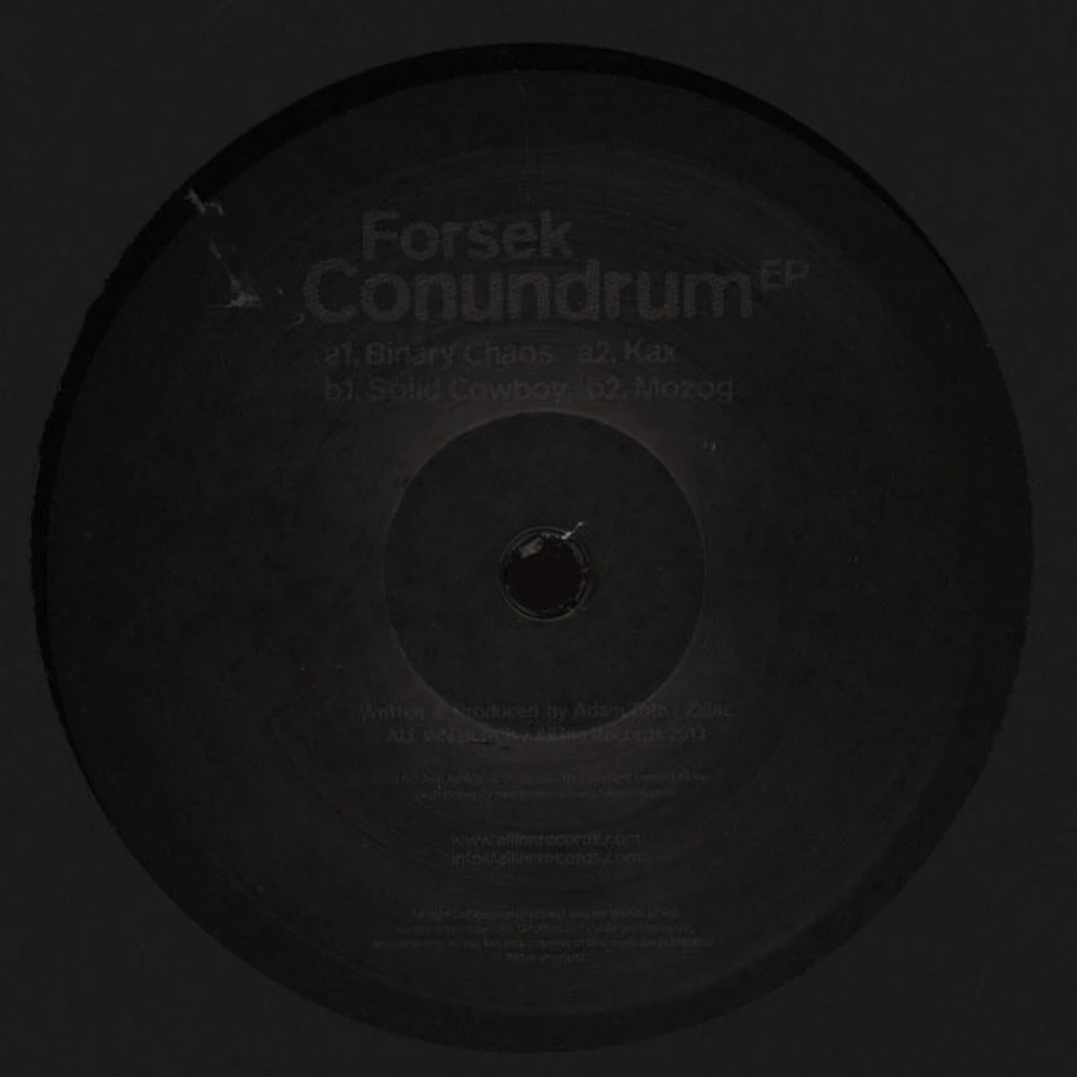 Forsek - Conundrum EP