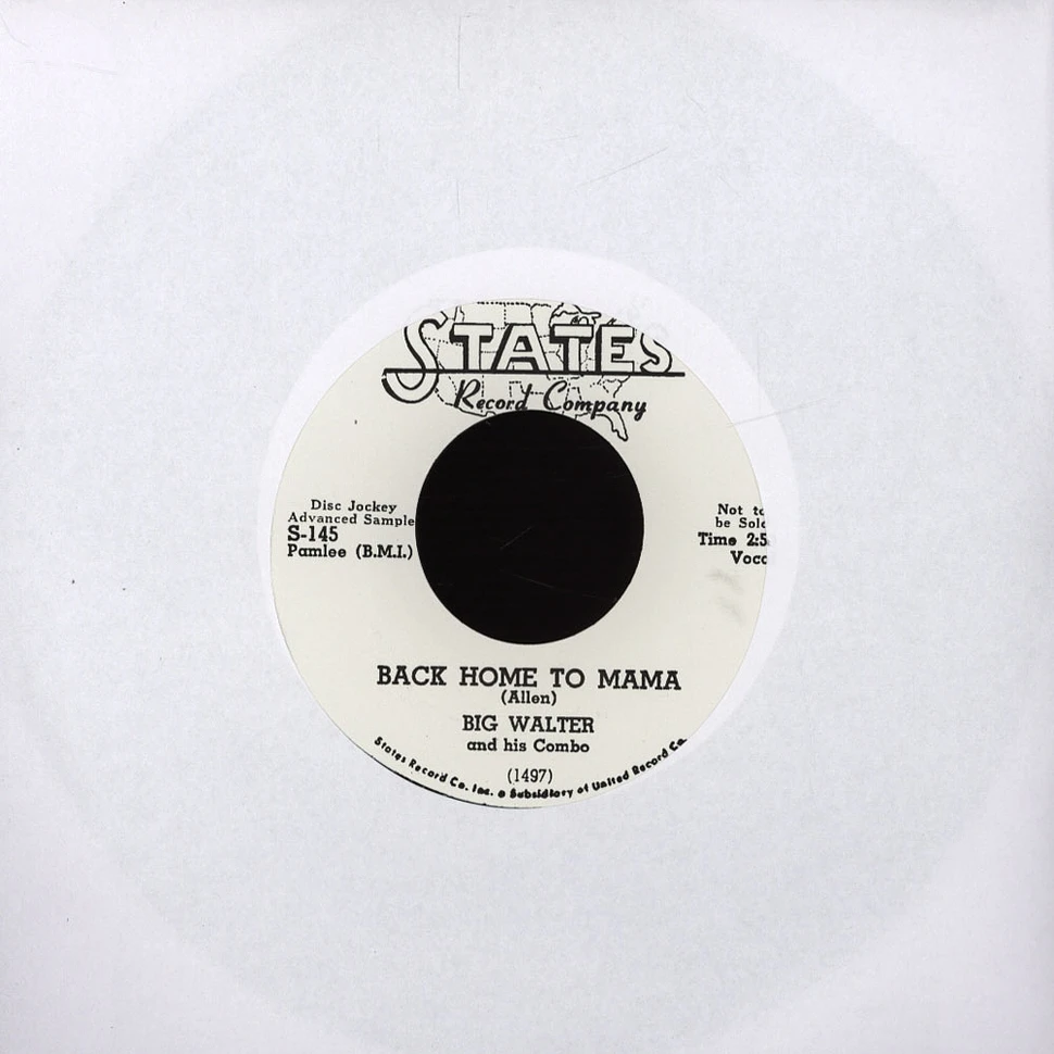 Tommy Brown / Big Walter - Southern Women / Back Home To Mama