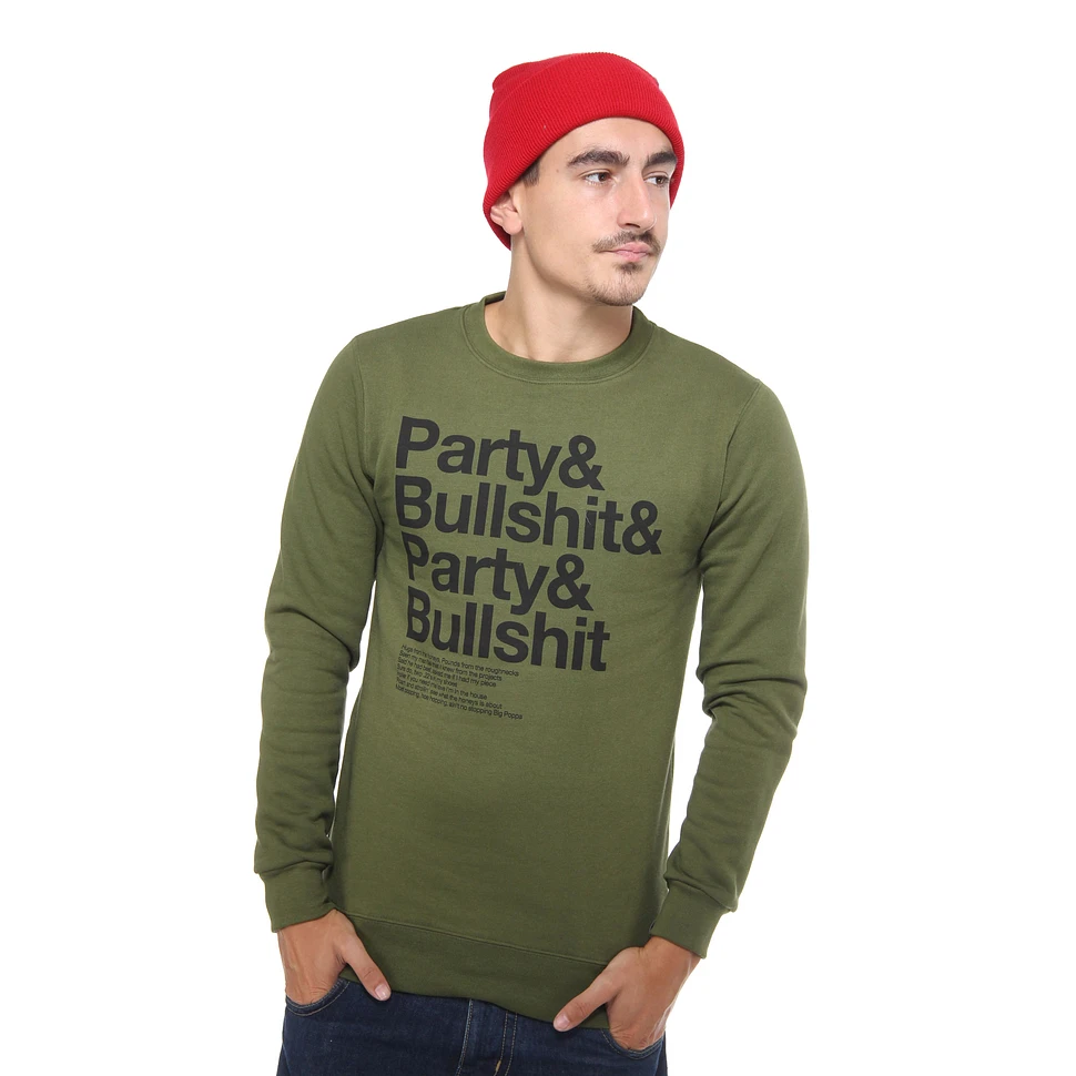 DRMTM - Party&Bullshit Crewneck Sweater