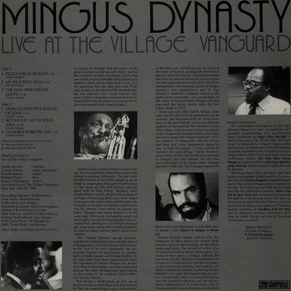 Mingus Dynasty - Live At The Village Vanguard